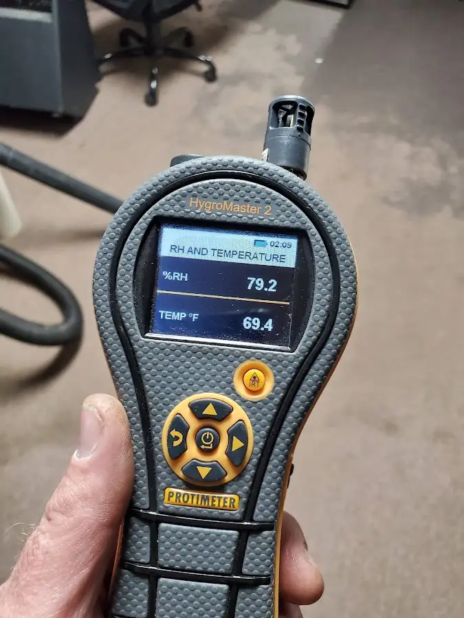 Moisture meter humidity assessment for Mold Remediation & Removal in Foxborough